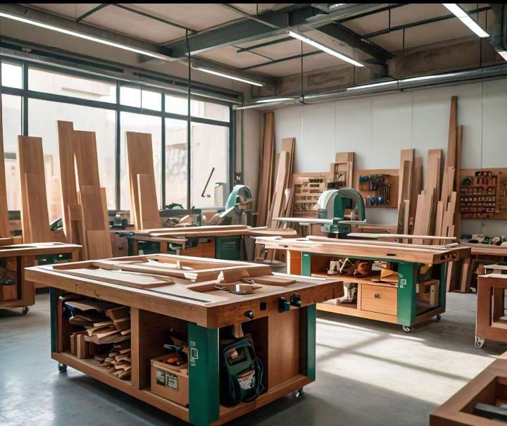 Wooden home decor Motor city