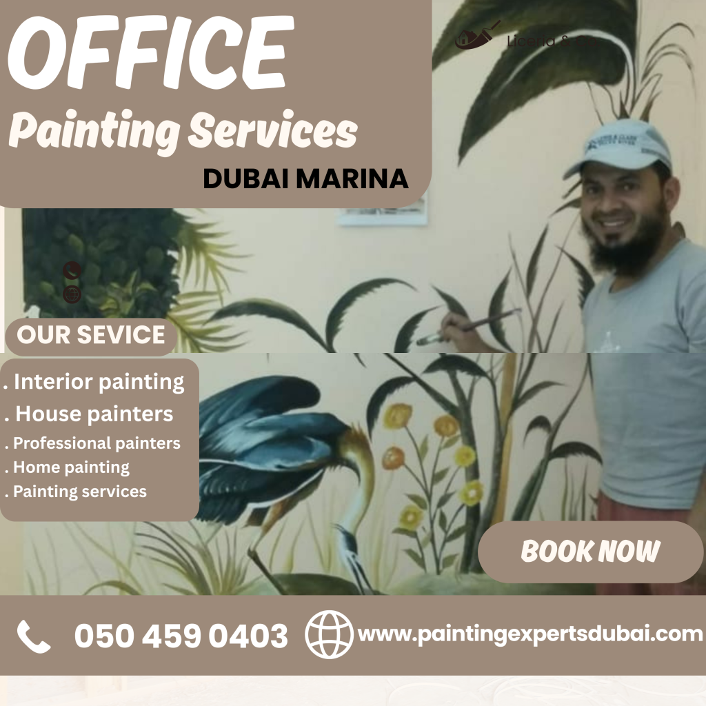Office painting services Dubai Marina