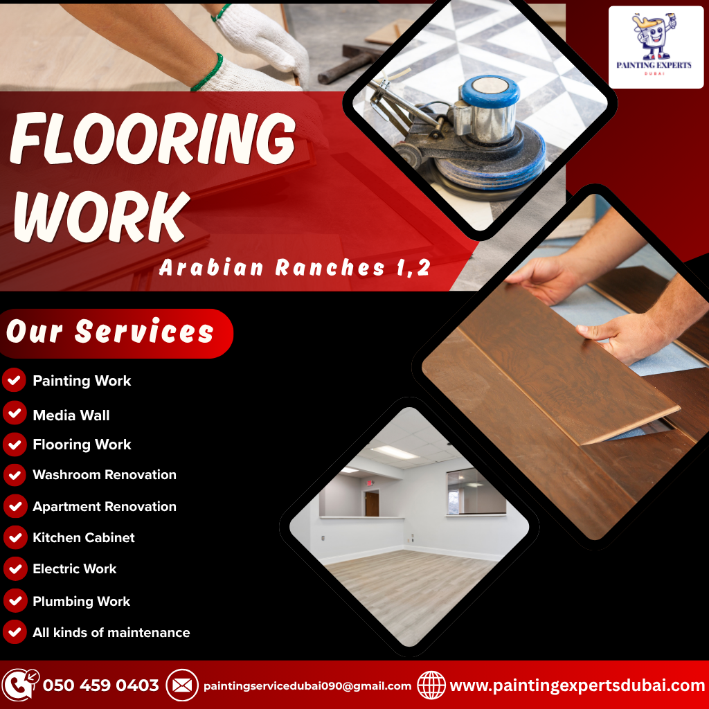 Flooring Work Arabian Ranches 1,2