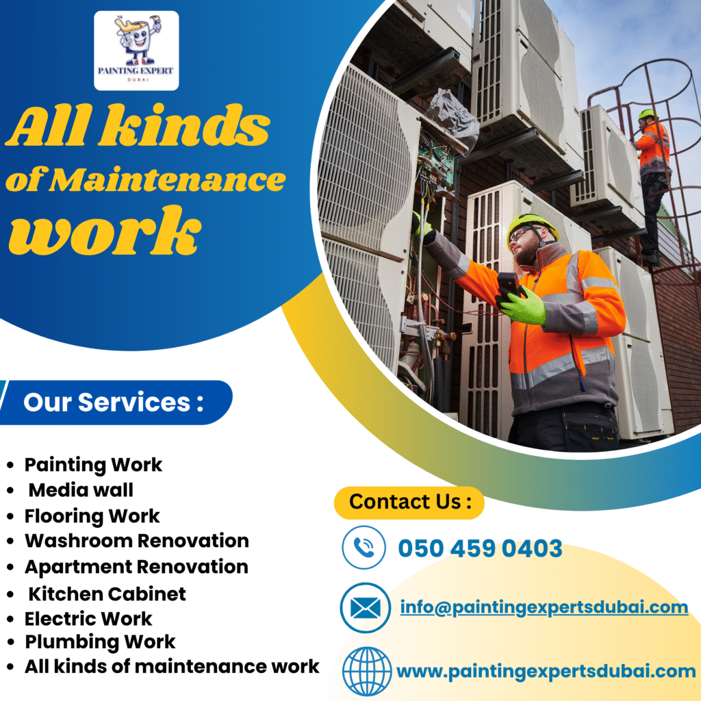 All kinds of maintenance work All kinds of maintenance work