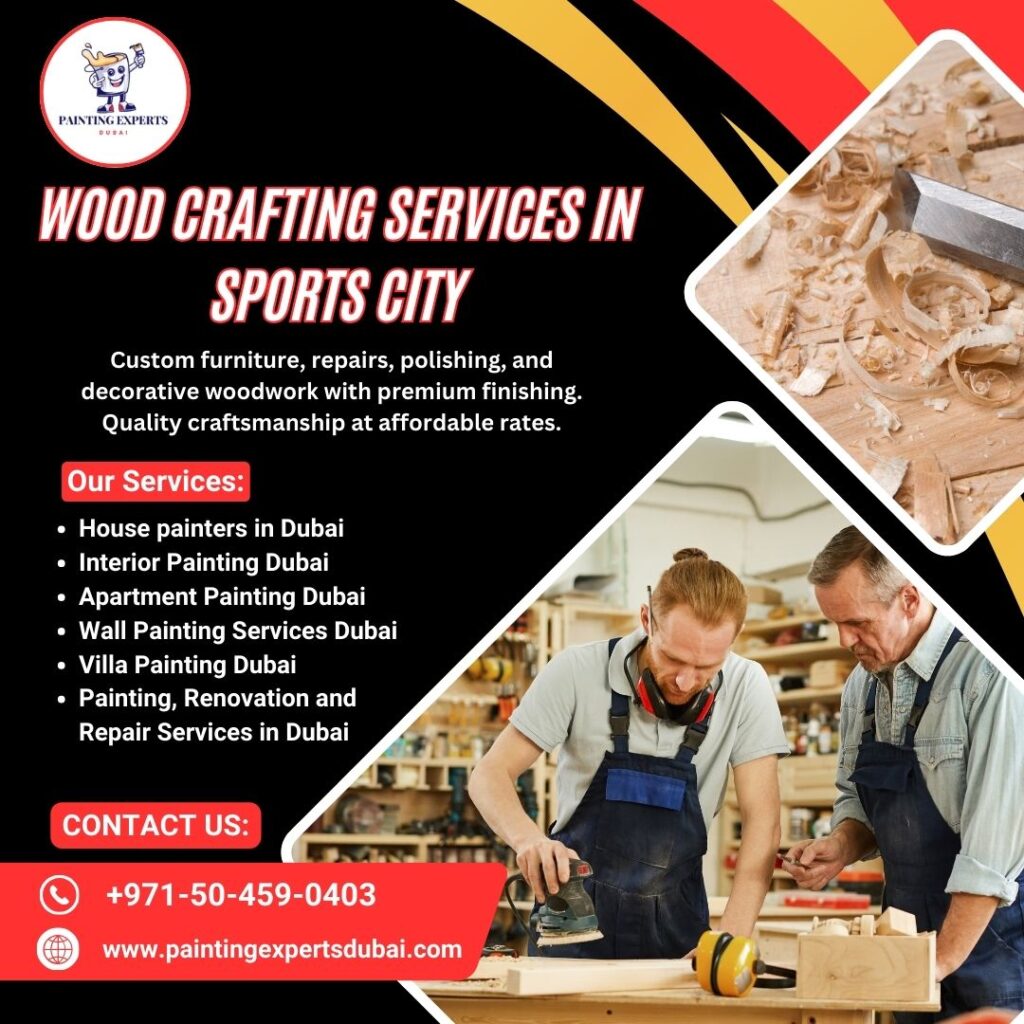 Wood Crafting Services in Sports City