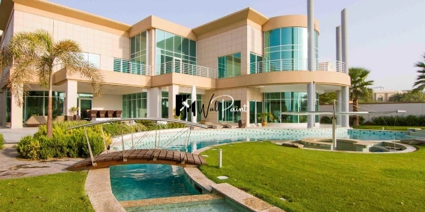 Villa painting Banner