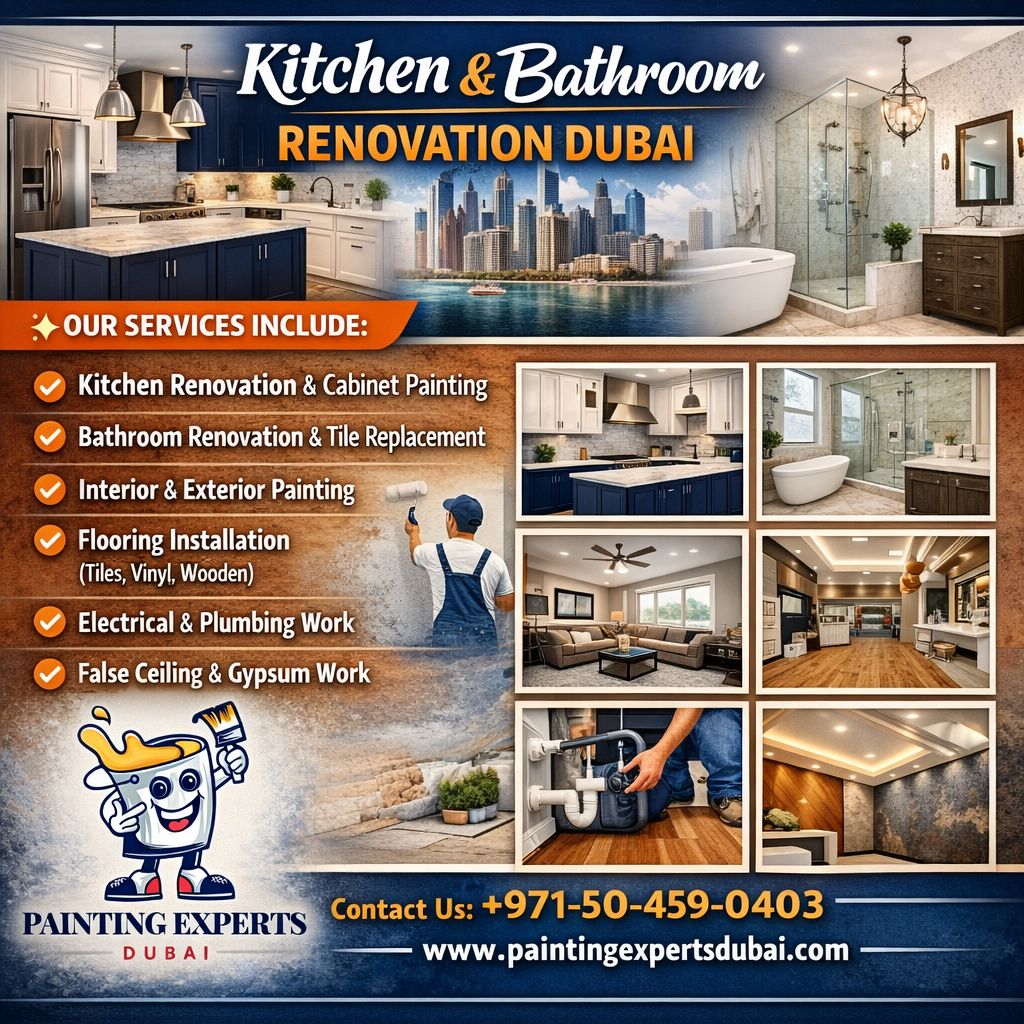 Kitchen & Bathroom Renovation Dubai