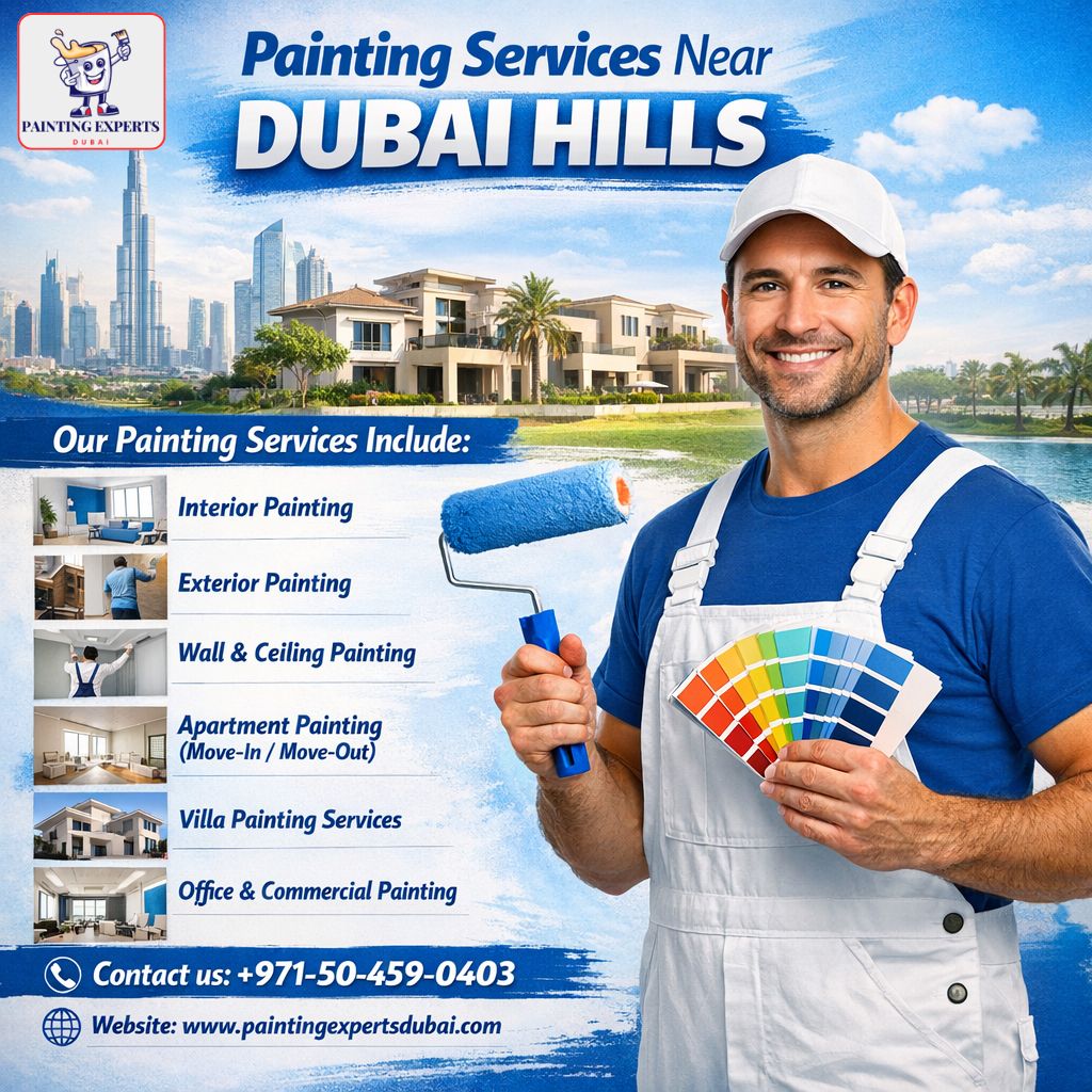 Painting Services Near Dubai Hills