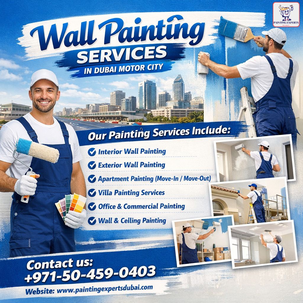 Wall Painting Services in Dubai Motor city