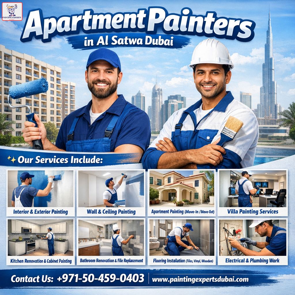 apartment painters in Al Satwa Dubai