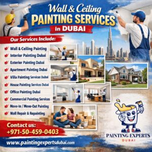 Wall and Ceiling Painting Services in Dubai