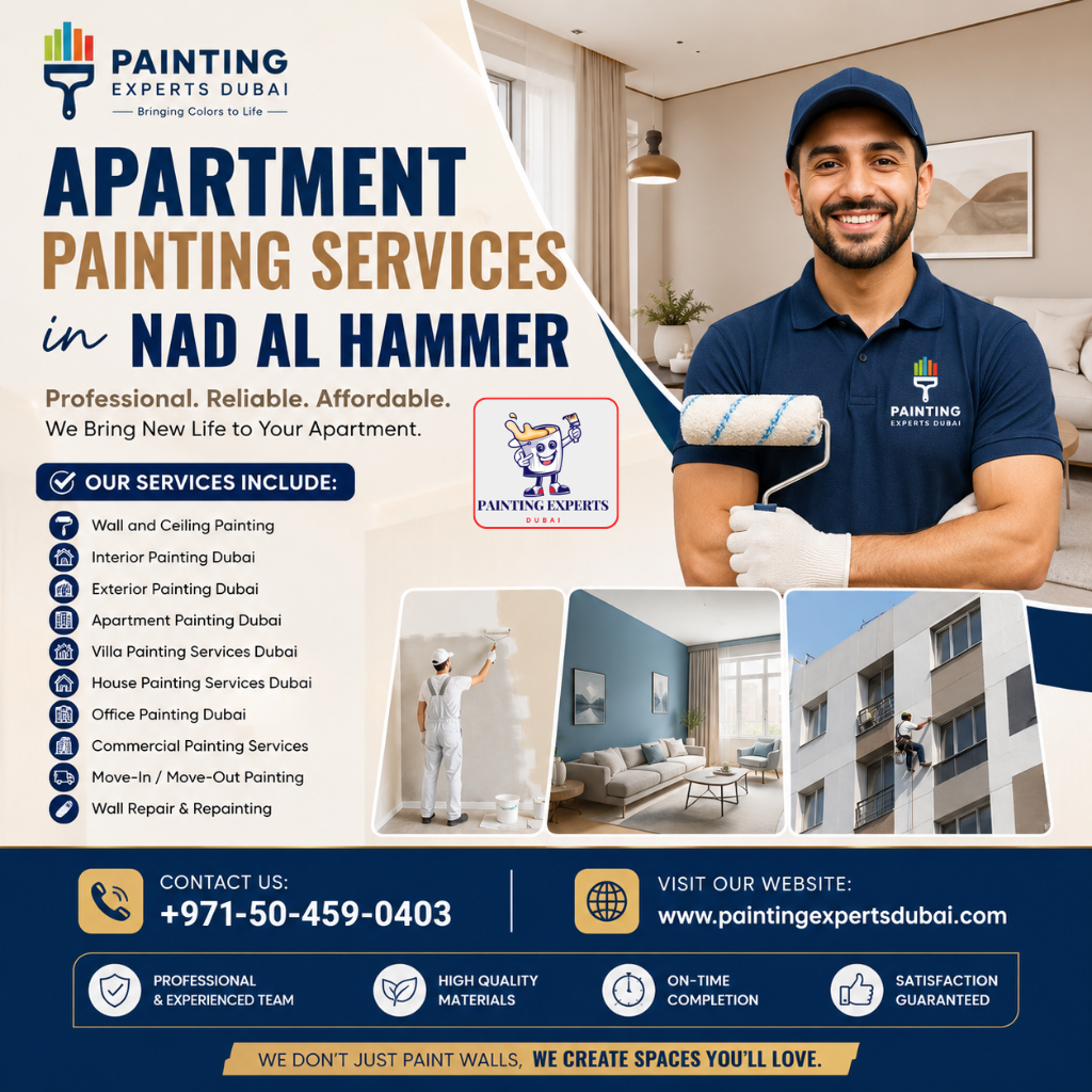 Apartment Painting Services in Nad Al Hammer