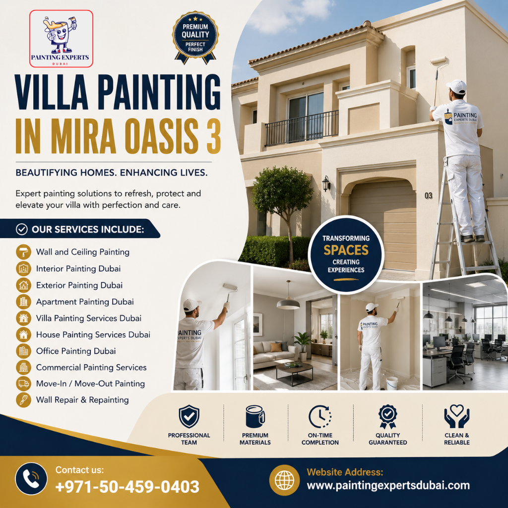 Villa Painting in Mira Oasis 3