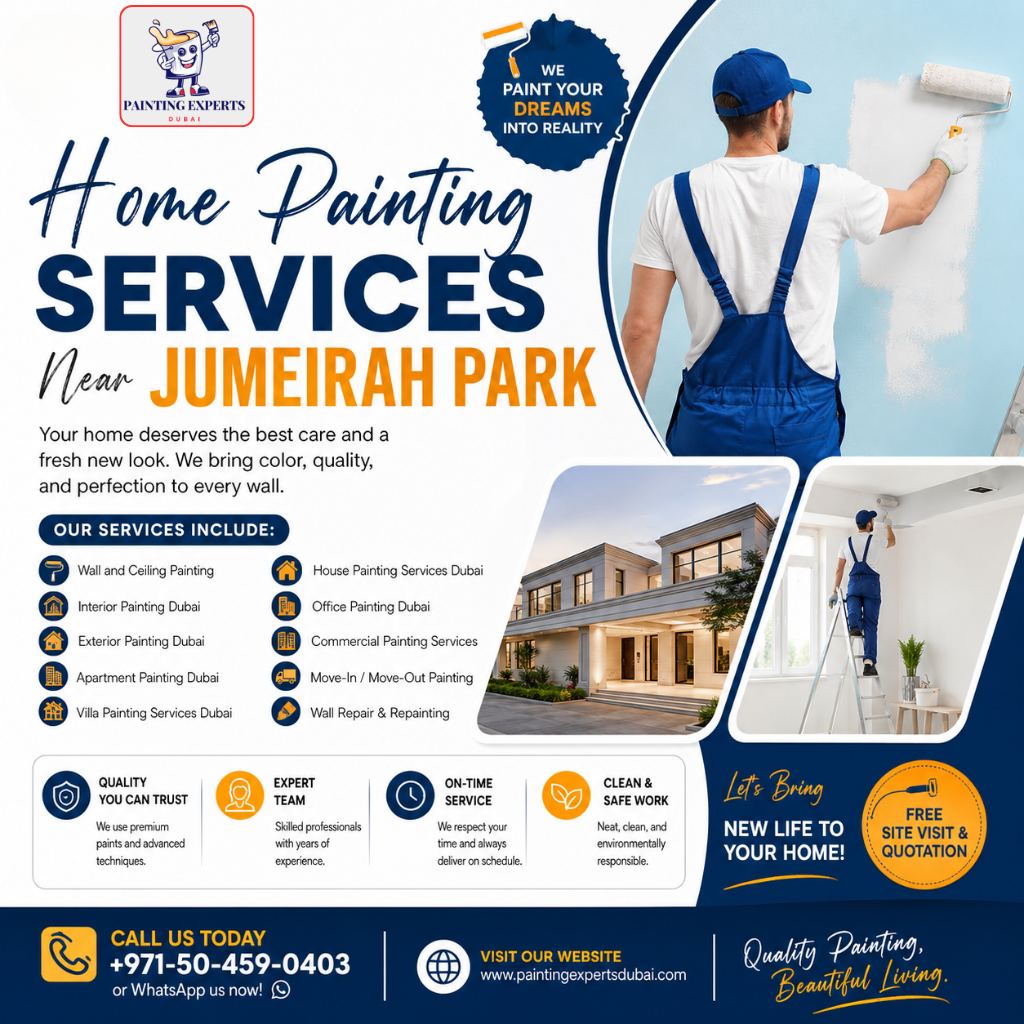 Home Painting Services Near Jumeirah Park