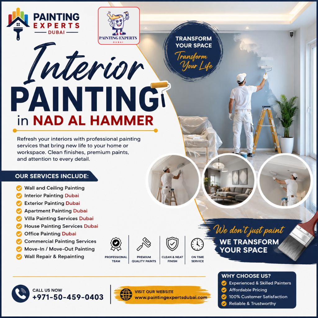 Interior Painting in Nad Al Hammer