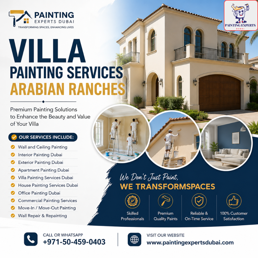 Villa Painting Services Arabian Ranches