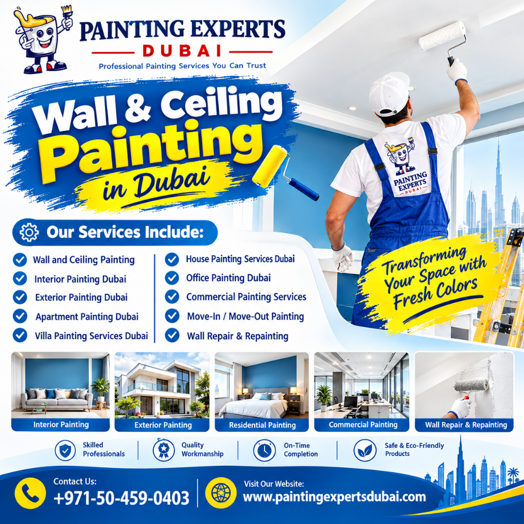 Wall & Ceiling Painting in Dubai