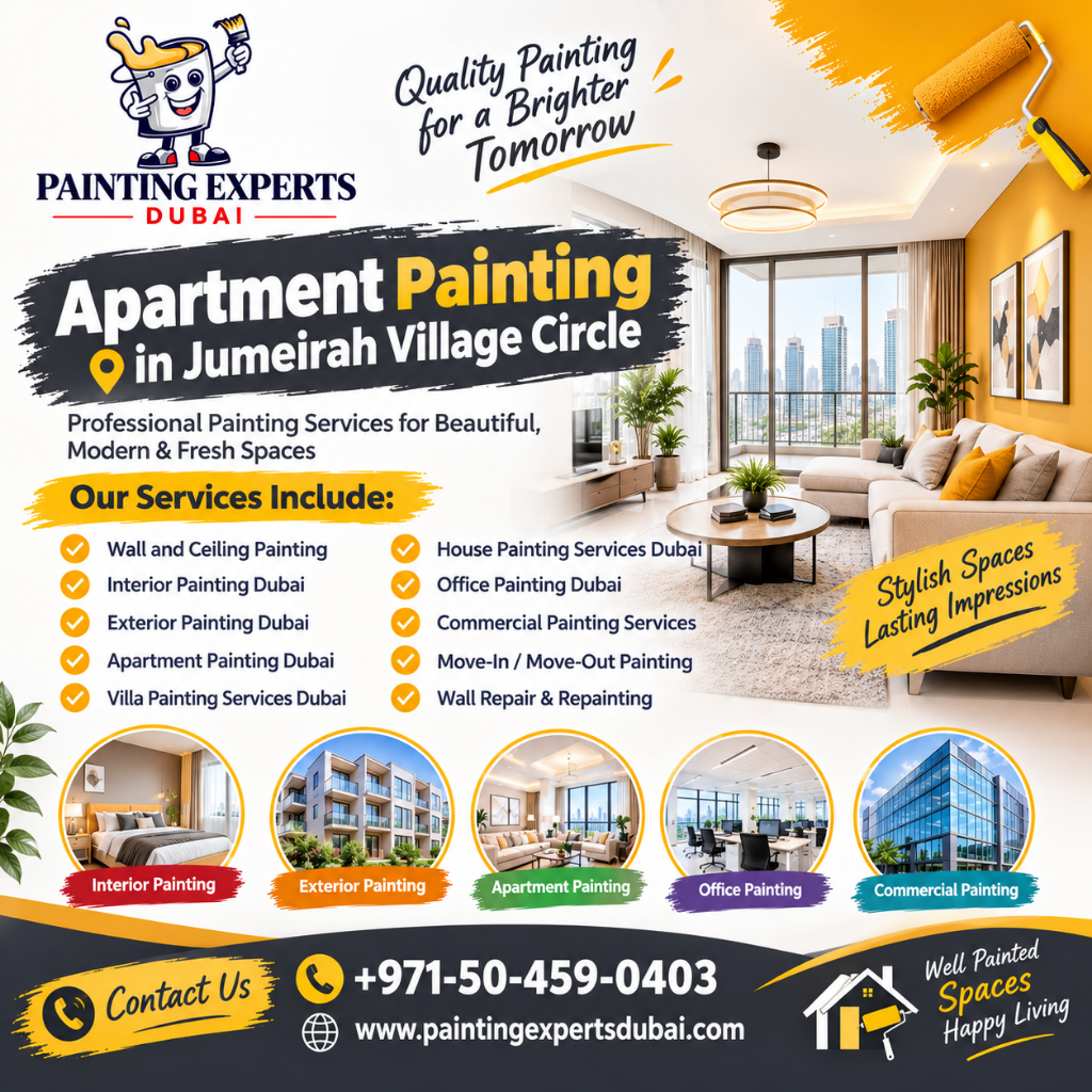 Apartment Painting in Jumeirah Village Circle