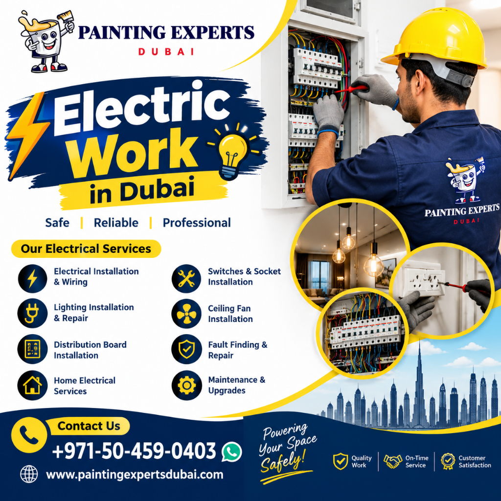 Electric Work in Dubai