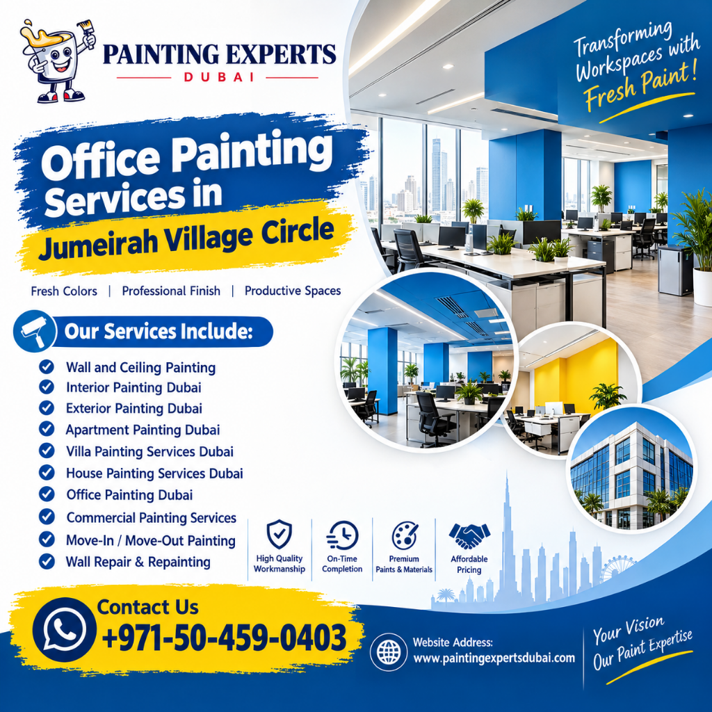Office Painting Services in Jumeirah village circle