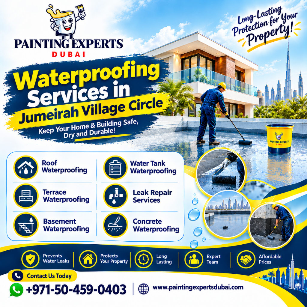 Waterproofing Services in Jumeirah Village Circle